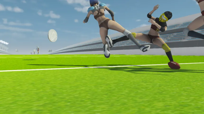 Скриншот 1 к игре Girl Rugby Dash