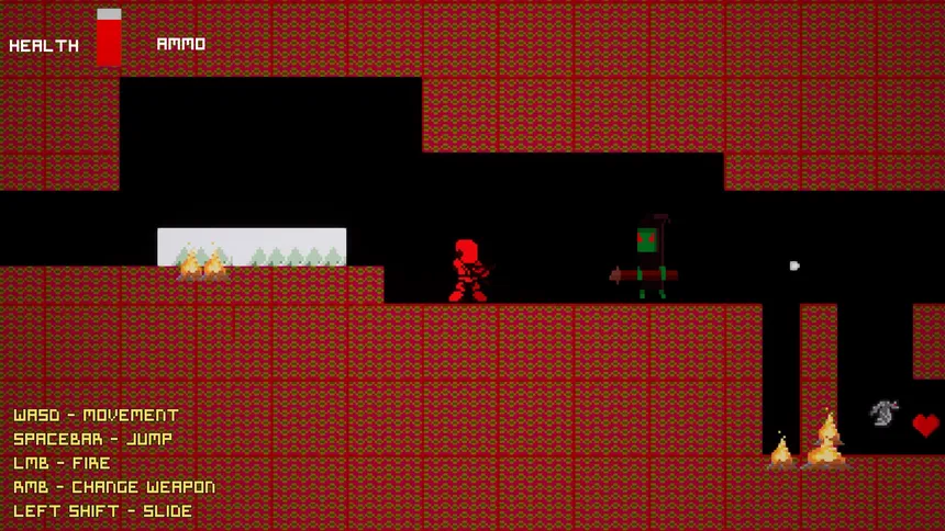 Скриншот 5 к игре Pixel Robot Hunter