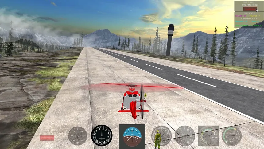 Скриншот 6 к игре Air Attack 3.0, Aerial Firefighting Game