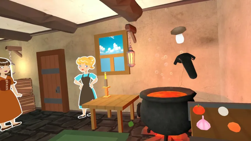 Скриншот 2 к игре Cinderella VR