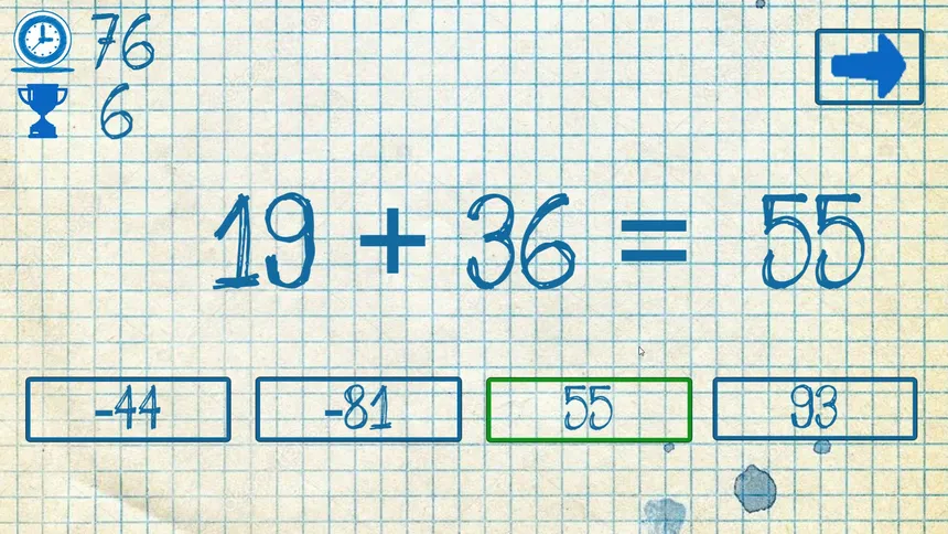 Скриншот 1 к игре The young mathematician: Easy difficulty
