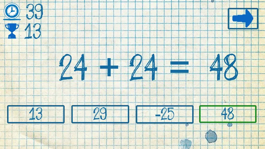 Скриншот 5 к игре The young mathematician: Easy difficulty