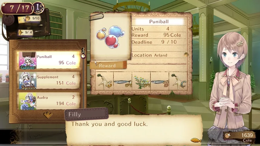 Скриншот 8 к игре Atelier Totori ~The Adventurer of Arland~ DX