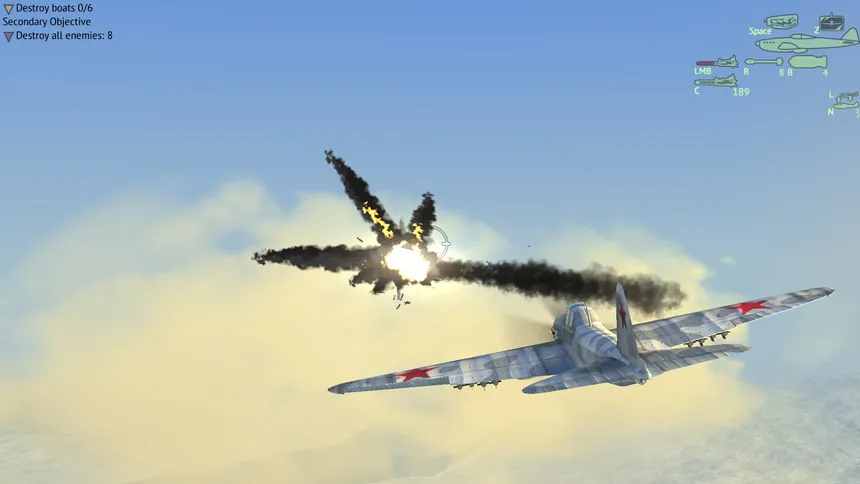 Скриншот 5 к игре Warplanes: WW2 Dogfight