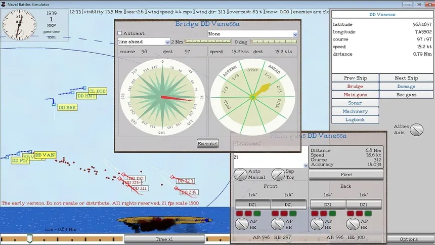 Скриншот 8 к игре Naval Battles Simulator