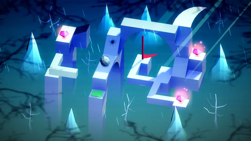 Скриншот 1 к игре Poly and the Marble Maze