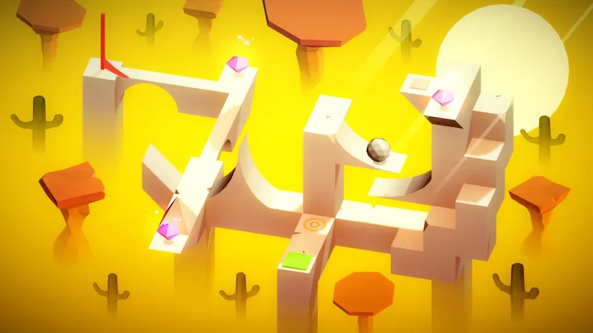 Скриншот 2 к игре Poly and the Marble Maze