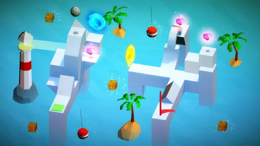 Скриншот 3 к игре Poly and the Marble Maze