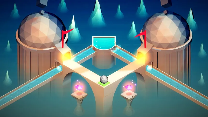 Скриншот 4 к игре Poly and the Marble Maze