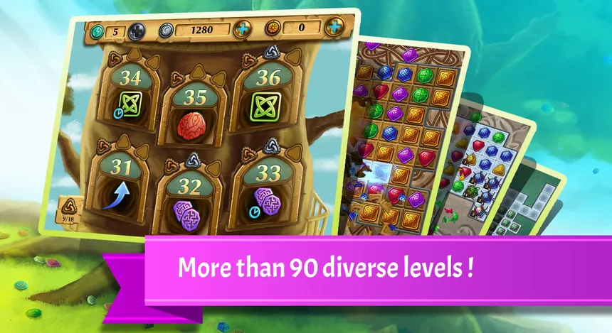 Скриншот 1 к игре Jewel Tree
