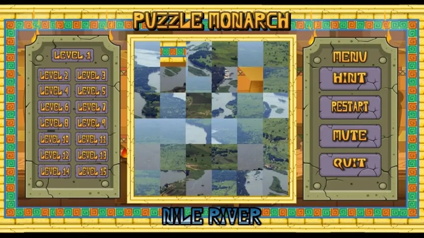 Скриншот 4 к игре Puzzle Monarch: Nile River