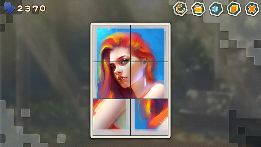 Скриншот 1 к игре Pleasure Puzzle:Portrait 趣拼拼：肖像画