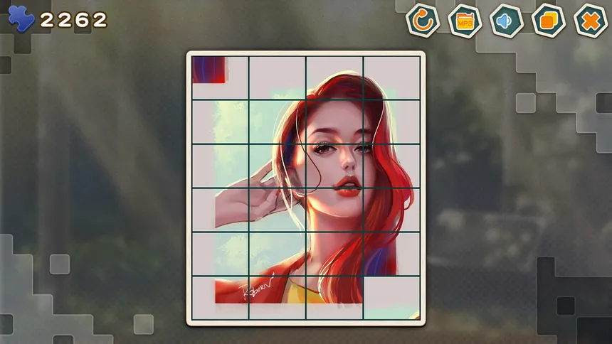 Скриншот 7 к игре Pleasure Puzzle:Portrait 趣拼拼：肖像画