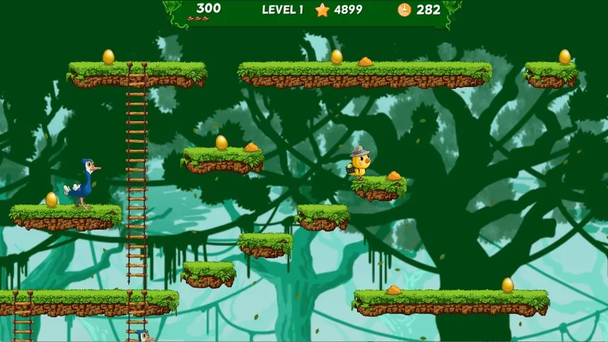 Скриншот 1 к игре Chuckie Egg 2017