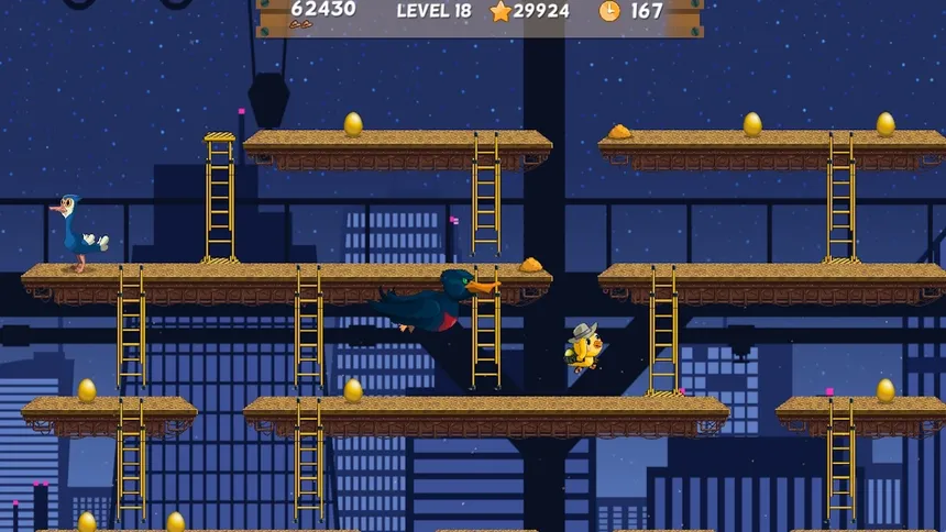 Скриншот 2 к игре Chuckie Egg 2017