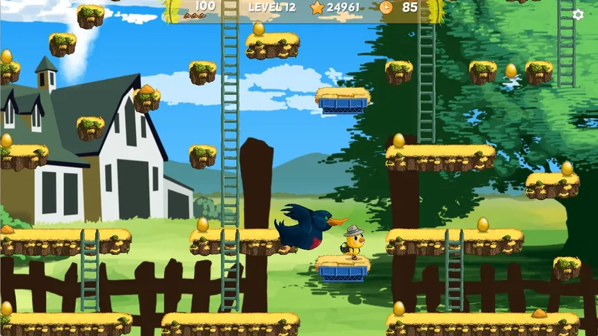 Скриншот 7 к игре Chuckie Egg 2017