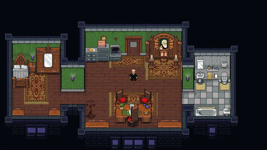 Скриншот 4 к игре The Textorcist: The Story of Ray Bibbia