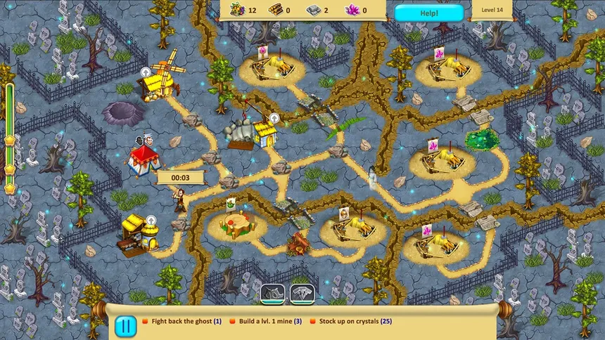 Скриншот 3 к игре Gnomes Garden: Halloween