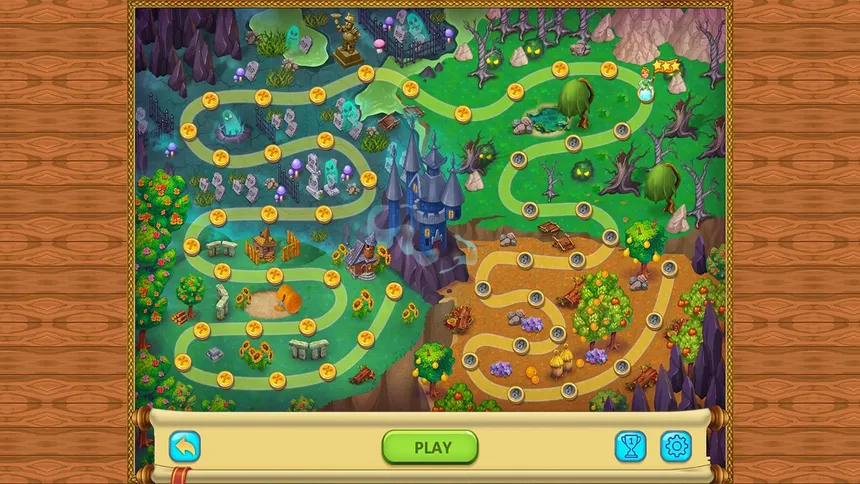 Скриншот 1 к игре Gnomes Garden: Christmas Story