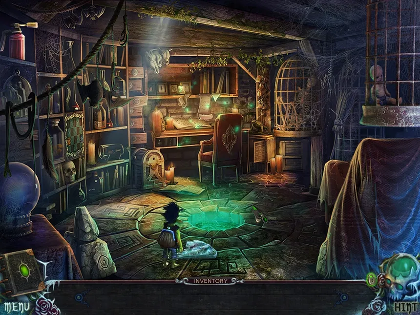 Скриншот 1 к игре Witches' Legacy: Lair of the Witch Queen Collector's Edition