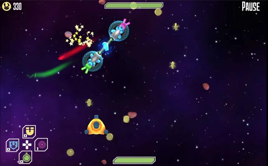 Скриншот 3 к игре RoboBunnies In Space!