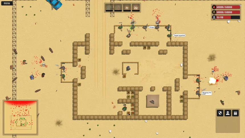 Скриншот 4 к игре Firebase Defence