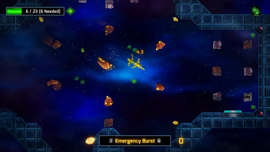Скриншот 1 к игре Thrusty Ship