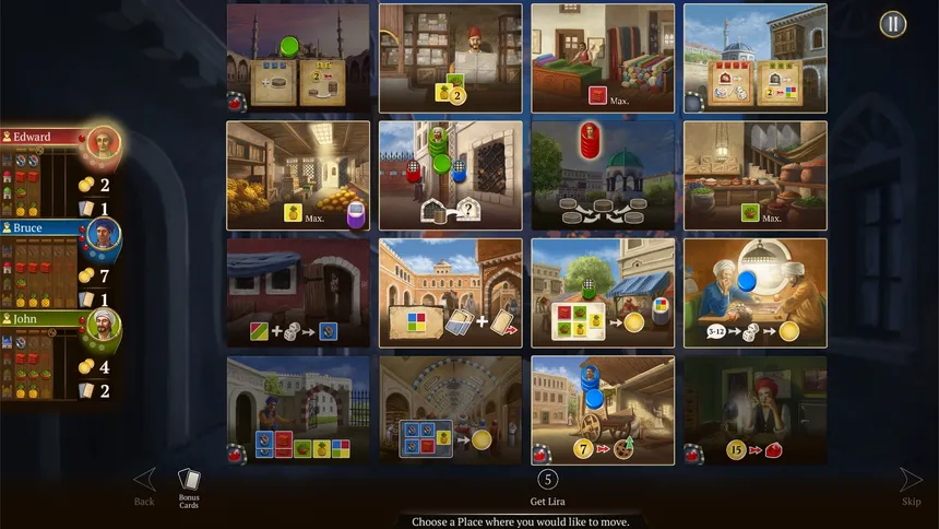 Скриншот 1 к игре Istanbul: Digital Edition