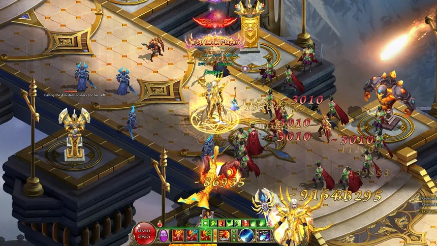 Скриншот 3 к игре Sacred Saga Online