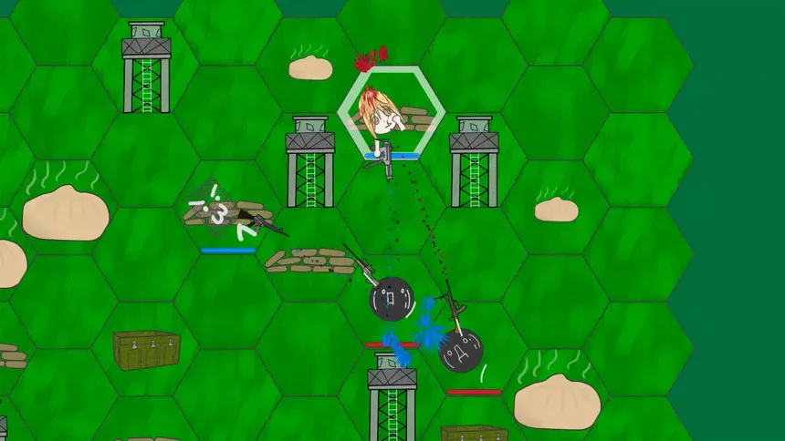 Скриншот 4 к игре 战术狂想3-枪战足球(Chimera of Tactics 3-Gun and Soccer)