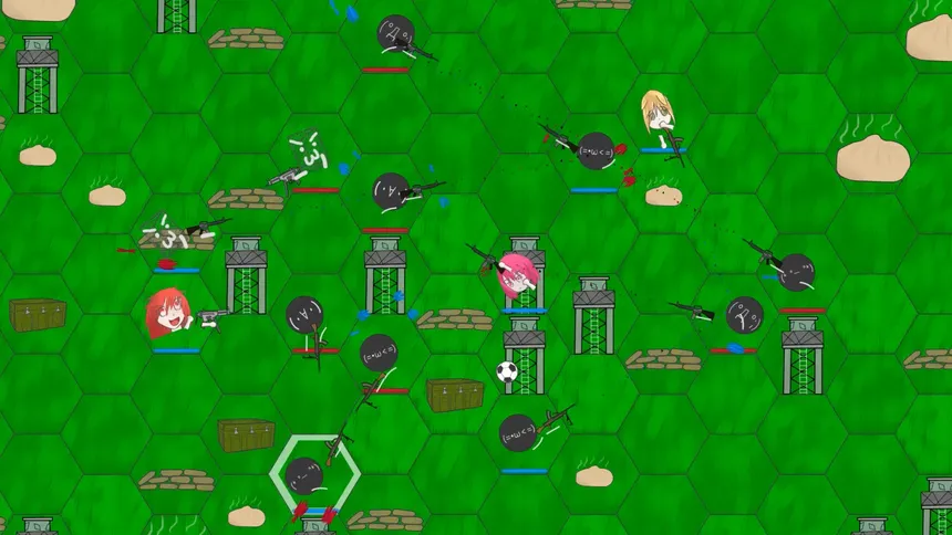 Скриншот 5 к игре 战术狂想3-枪战足球(Chimera of Tactics 3-Gun and Soccer)