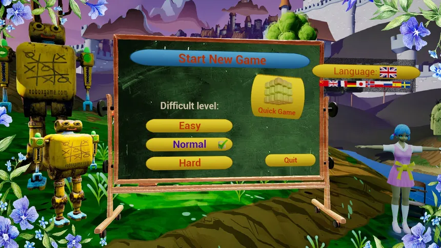 Скриншот 1 к игре Xobox - circle and cross