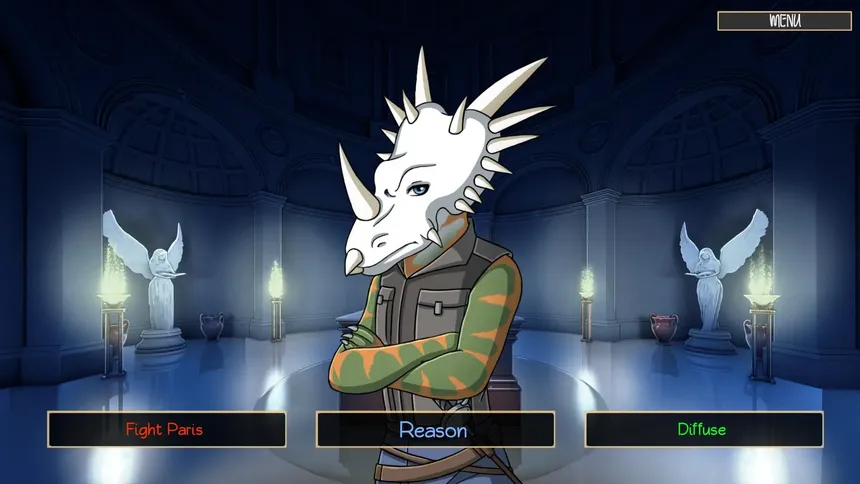 Скриншот 3 к игре Furry Shakespeare: Dashing Dinosaurs & Sexy Centaurs