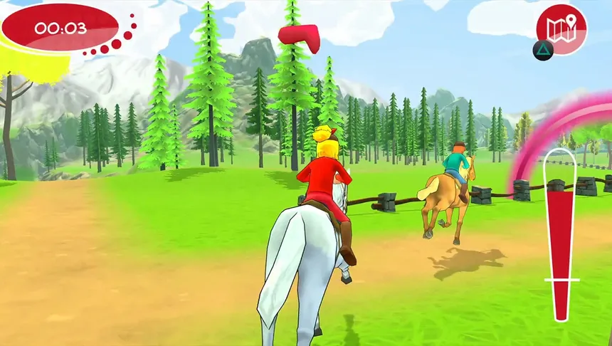 Скриншот 1 к игре Bibi & Tina - Adventures with Horses