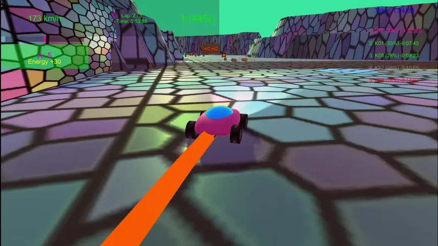 Скриншот 5 к игре Ribbon Racer