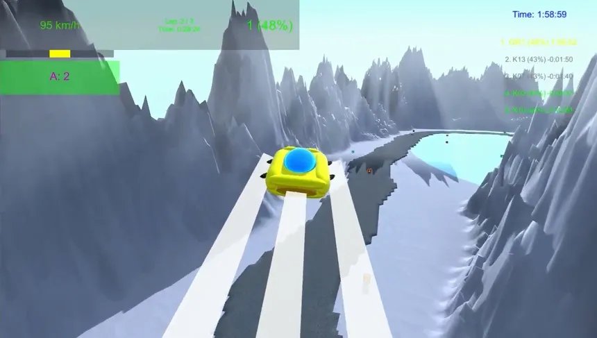 Скриншот 7 к игре Ribbon Racer