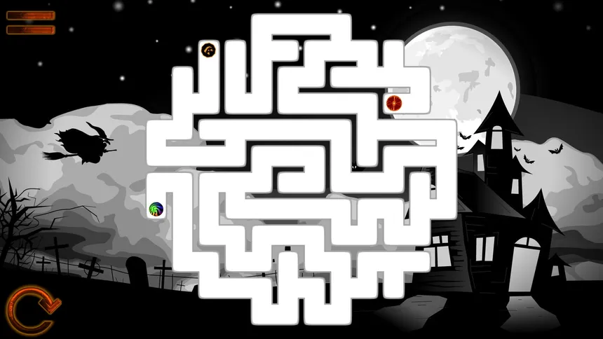 Скриншот 2 к игре aMAZE Halloween