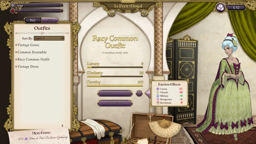 Скриншот 5 к игре Ambition: A Minuet in Power
