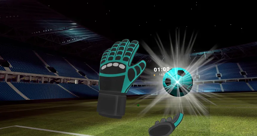 Скриншот 2 к игре Goalkeeper VR Challenge