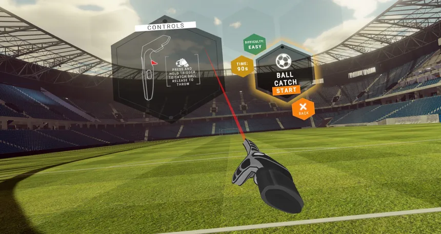 Скриншот 4 к игре Goalkeeper VR Challenge