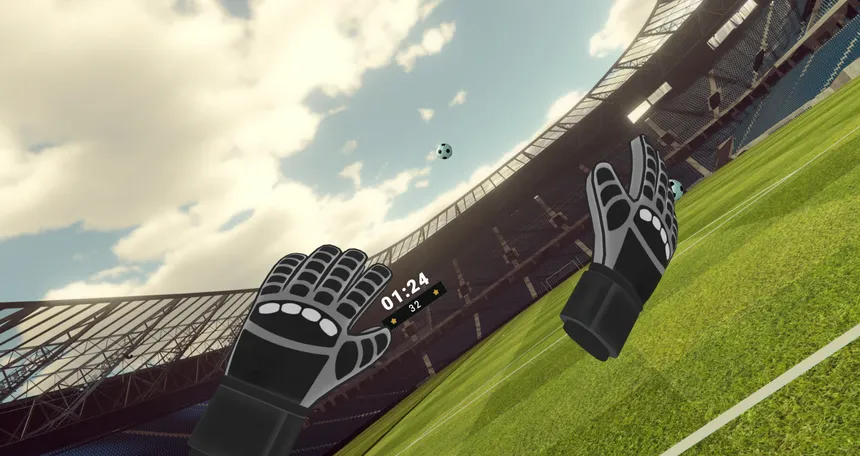 Скриншот 7 к игре Goalkeeper VR Challenge