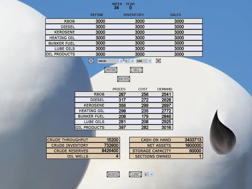 Скриншот 2 к игре OIL PATCH SIMULATIONS