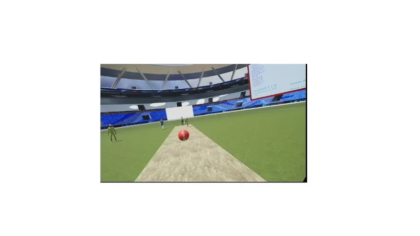Скриншот 1 к игре VR Cricket