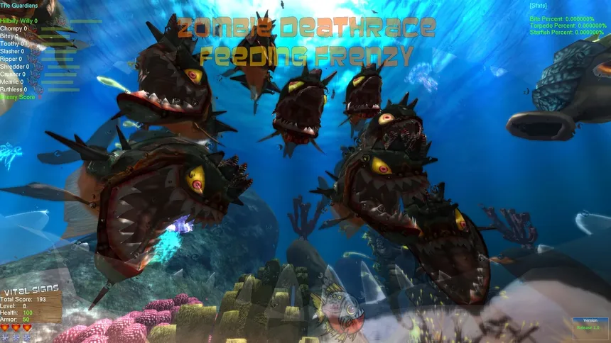 Скриншот 2 к игре Zombie Deathrace Feeding Frenzy