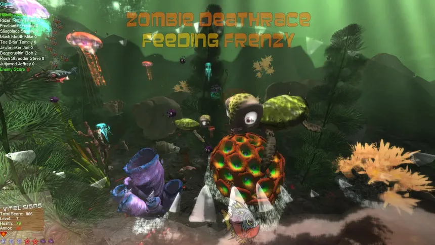 Скриншот 7 к игре Zombie Deathrace Feeding Frenzy