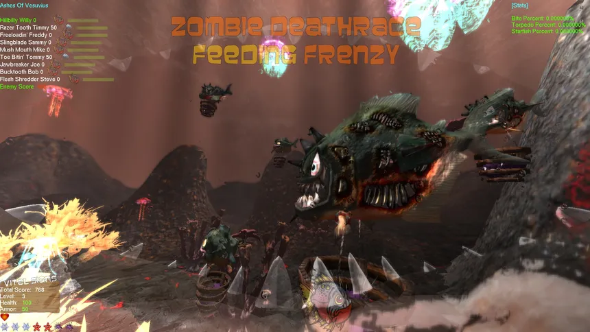 Скриншот 8 к игре Zombie Deathrace Feeding Frenzy