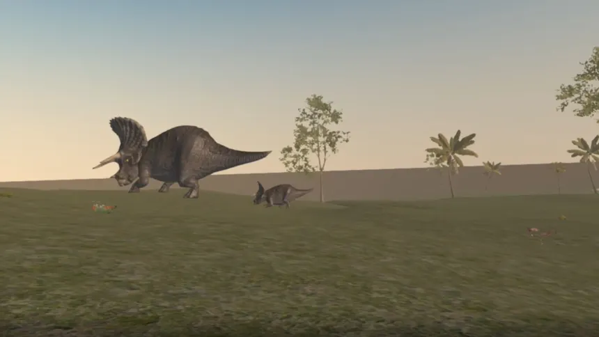 Скриншот 4 к игре Dinosaur Safari VR