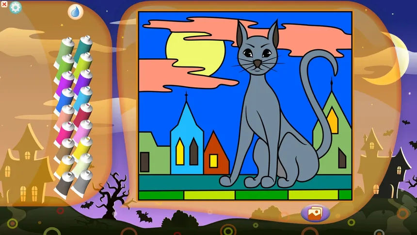 Скриншот 3 к игре Color by Numbers - Halloween