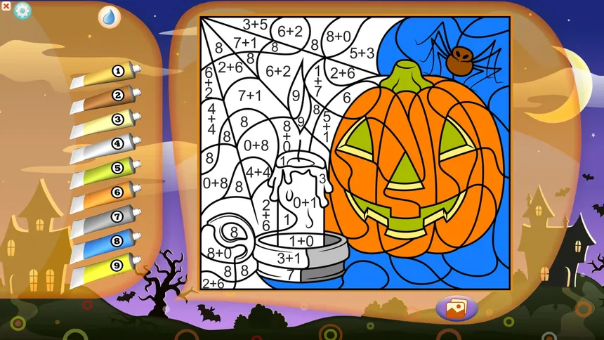 Скриншот 5 к игре Color by Numbers - Halloween