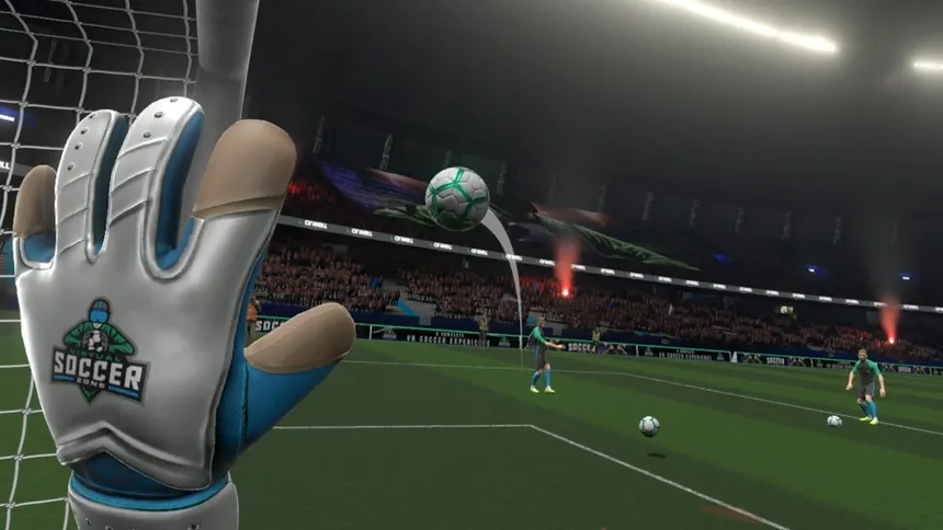 Скриншот 1 к игре Virtual Soccer Zone